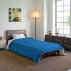 Floral Comforter, Botanical Bedding, Cozy Duvet Cover, Flower Print Quilt, Home Bedroom Decor Printify