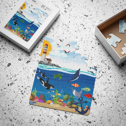 Ocean Adventure Kids' Puzzle - 30-Piece Jigsaw for Fun Learning