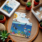 Ocean Adventure Kids' Puzzle - 30-Piece Jigsaw for Fun Learning Printify