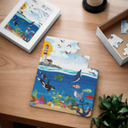 Ocean Adventure Kids' Puzzle - 30-Piece Jigsaw for Fun Learning Printify