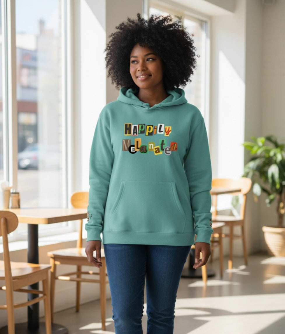 Afro Music Cartoon Unisex Oversize Fleeced Hoodie ODMPOD