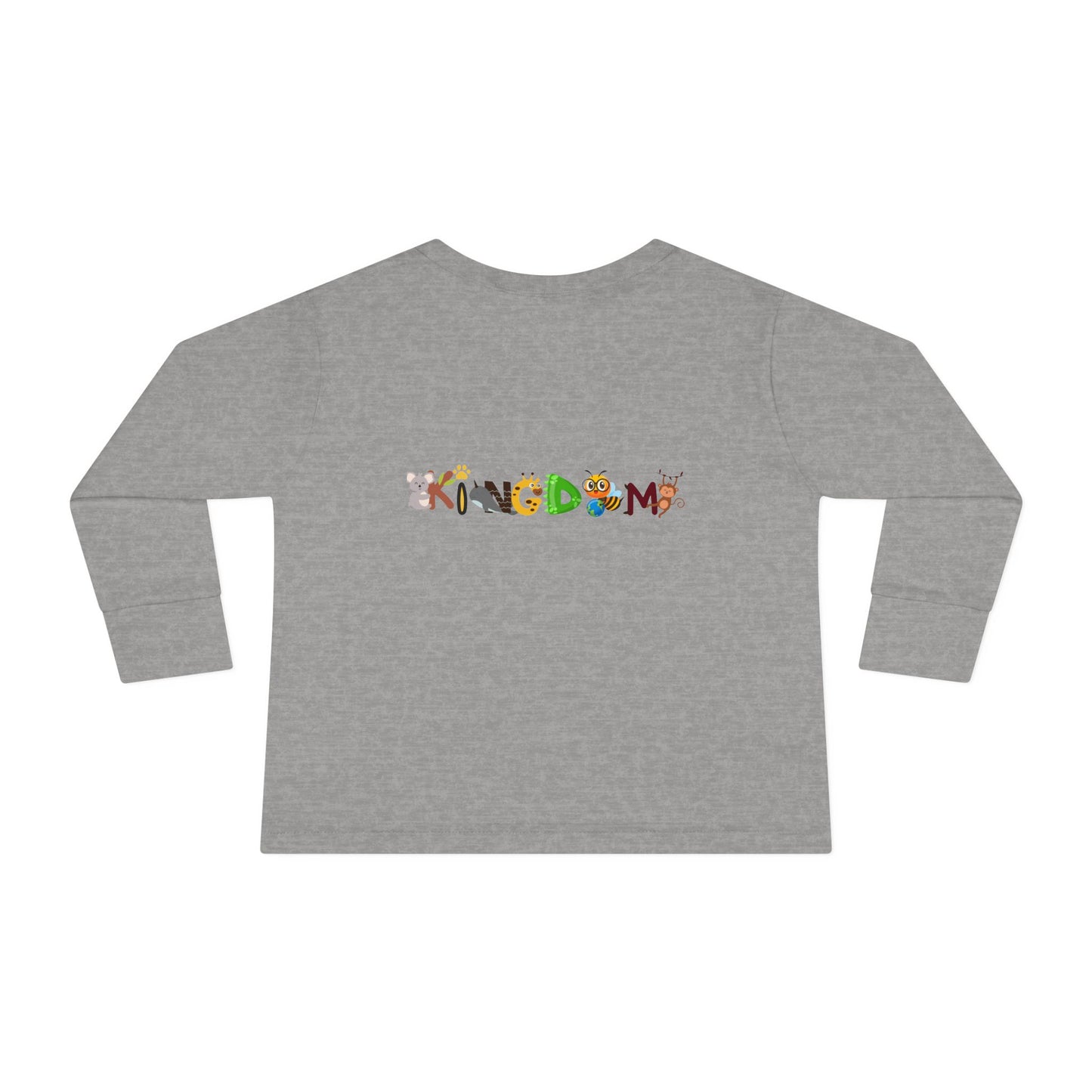 Graphic Penguin Toddler Long Sleeve Tee - Cute Animal Print Shirt for Kids, Winter Theme