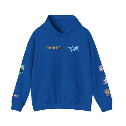 Unisex Travel Lover Graphic Pullover, Vacation Mode Graphic Hoodie
