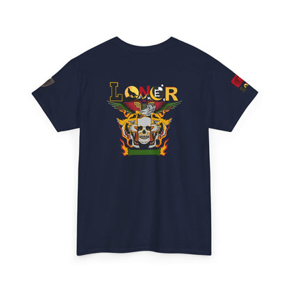 Tiger Skull Graphic Tee, Wild Animal Print Shirt for Men and Women, Alternative Art
