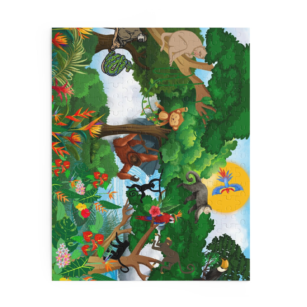 Nature-Themed Puzzle (120/252/500-Piece) – Fun for All Ages! Printify