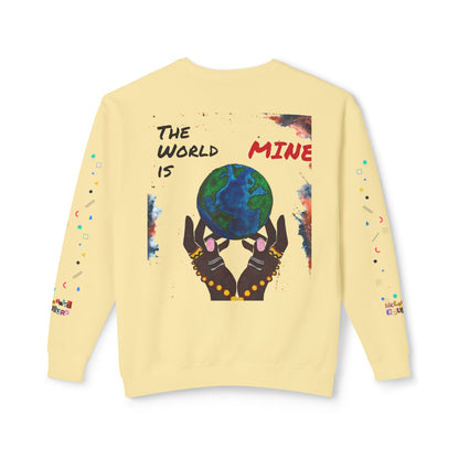 Galaxy Art Unisex Sweatshirt, Handcrafted Space Design