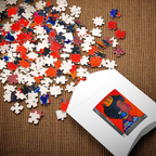 Queen's Crown Puzzle - Multiple Sizes (pieces) - Empowering Art for All Ages Printify