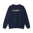 Panda Kingdom Crewneck Sweatshirt — Scenic Bamboo Forest Graphic Printify