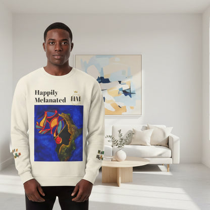 Afro Art Unisex Lightweight Crewneck Sweatshirt