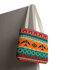 Southwestern Pattern Tote Bag - Native-Inspired Aztec Eagle Print Printify