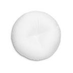 Floral Tufted Floor Pillow - Round Cushion for Cozy Decor Printify