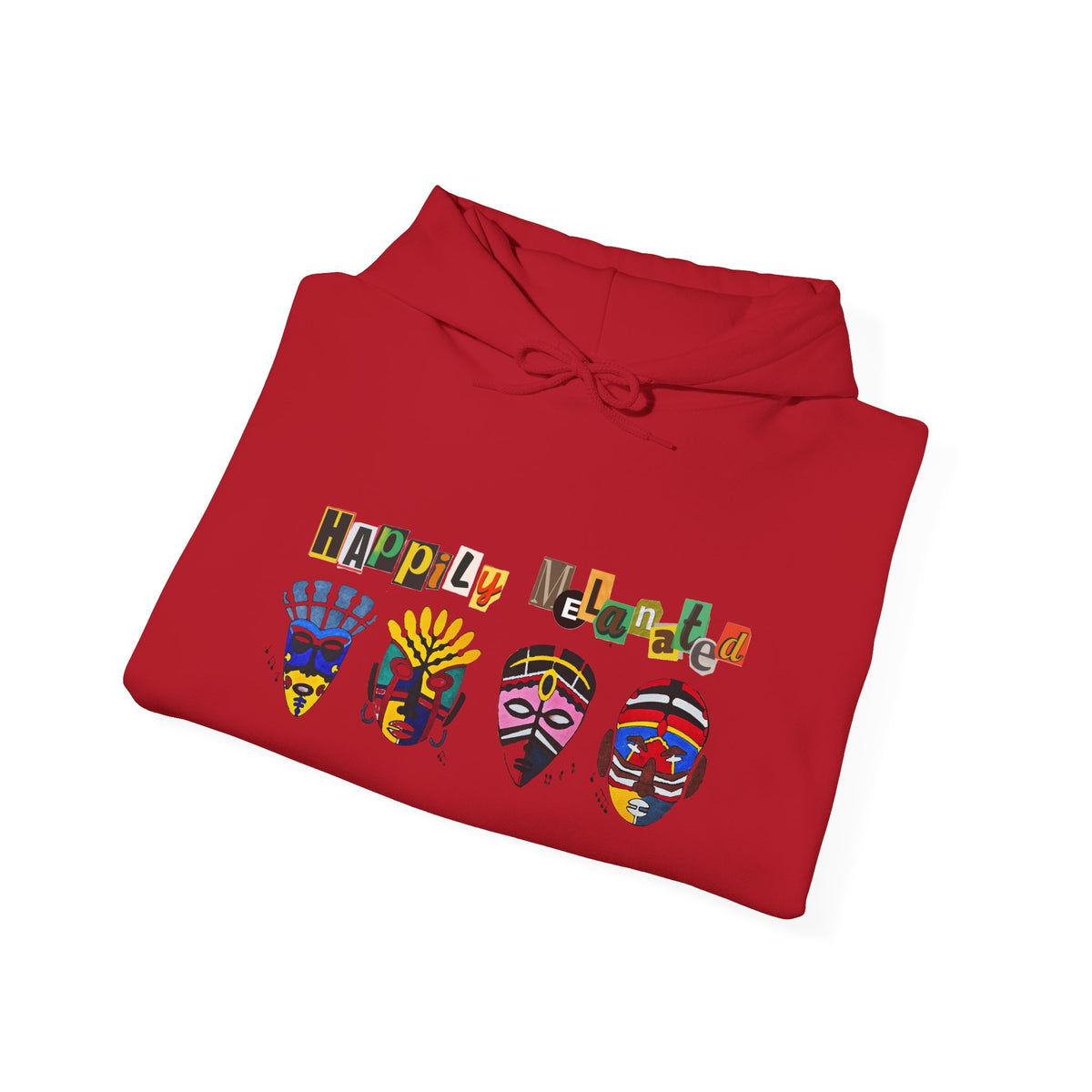 Ethnic Streetwear Unisex Heavy Blend, Hand-Drawn Tribal Music Art, Daily Wear Printify
