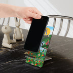 Jungle Friends Phone Stand — Tropical Wildlife Smartphone Display Printify