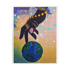Earth Hand Illustration Puzzle - 110 to 1014 Pieces, Vibrant World Artwork Printify