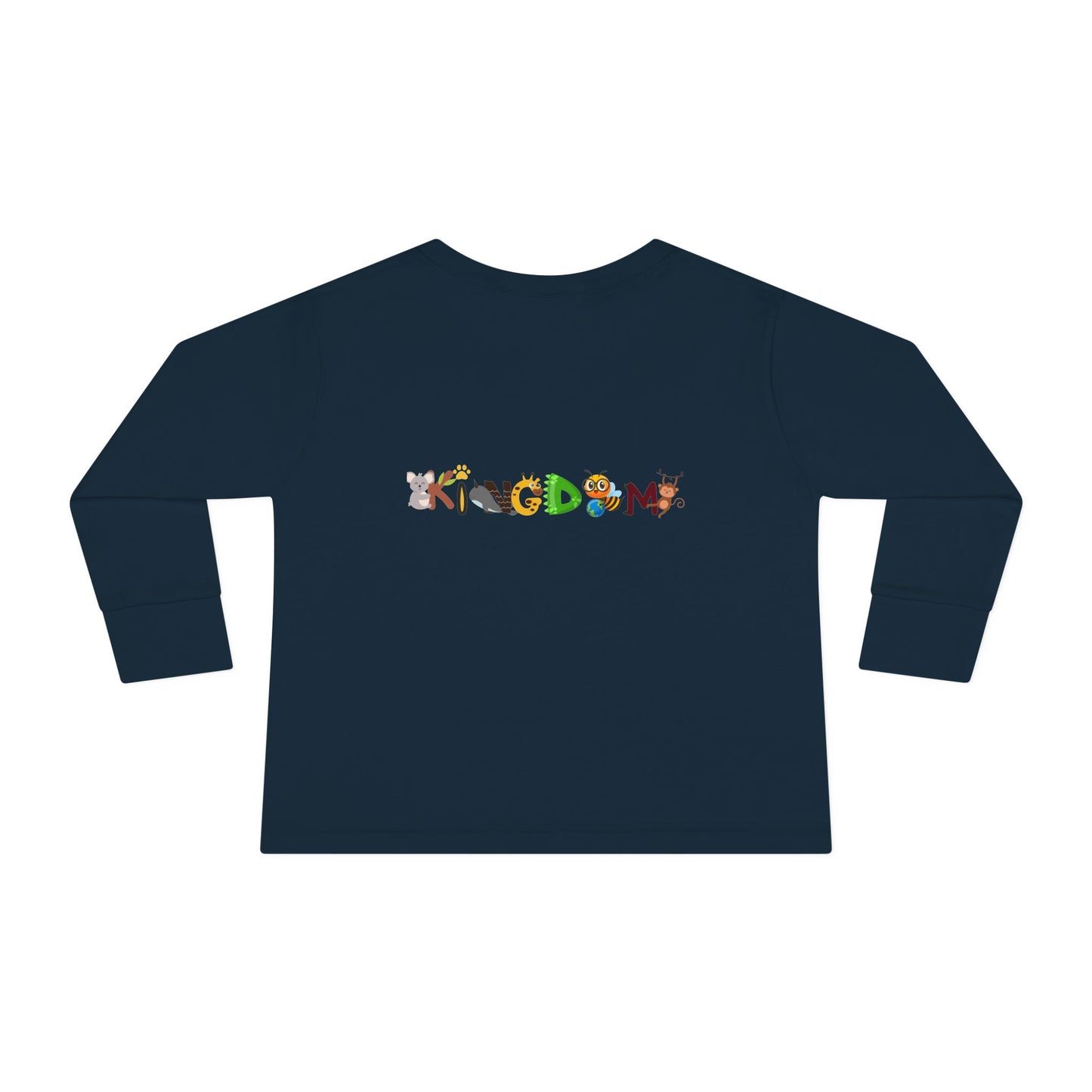 Graphic Penguin Toddler Long Sleeve Tee - Cute Animal Print Shirt for Kids, Winter Theme