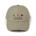 Graphic animal-themed Unisex Distressed Cap Printify