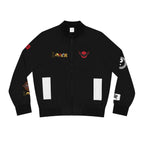 Gothic Bomber Jacket, Eye Art Women's Outerwear, Unique All Over Print Jacket Printify