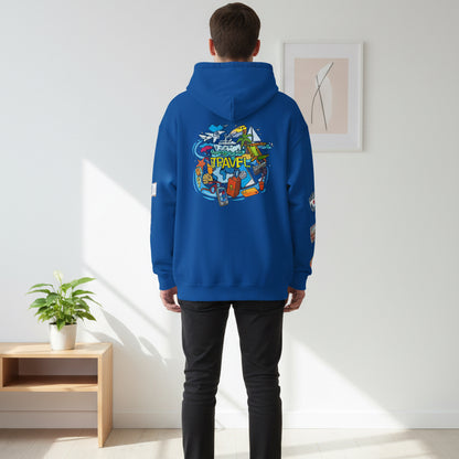 Travel Enthusiast Unisex Hoodie, Vacation Mode Travel Lover Pullover