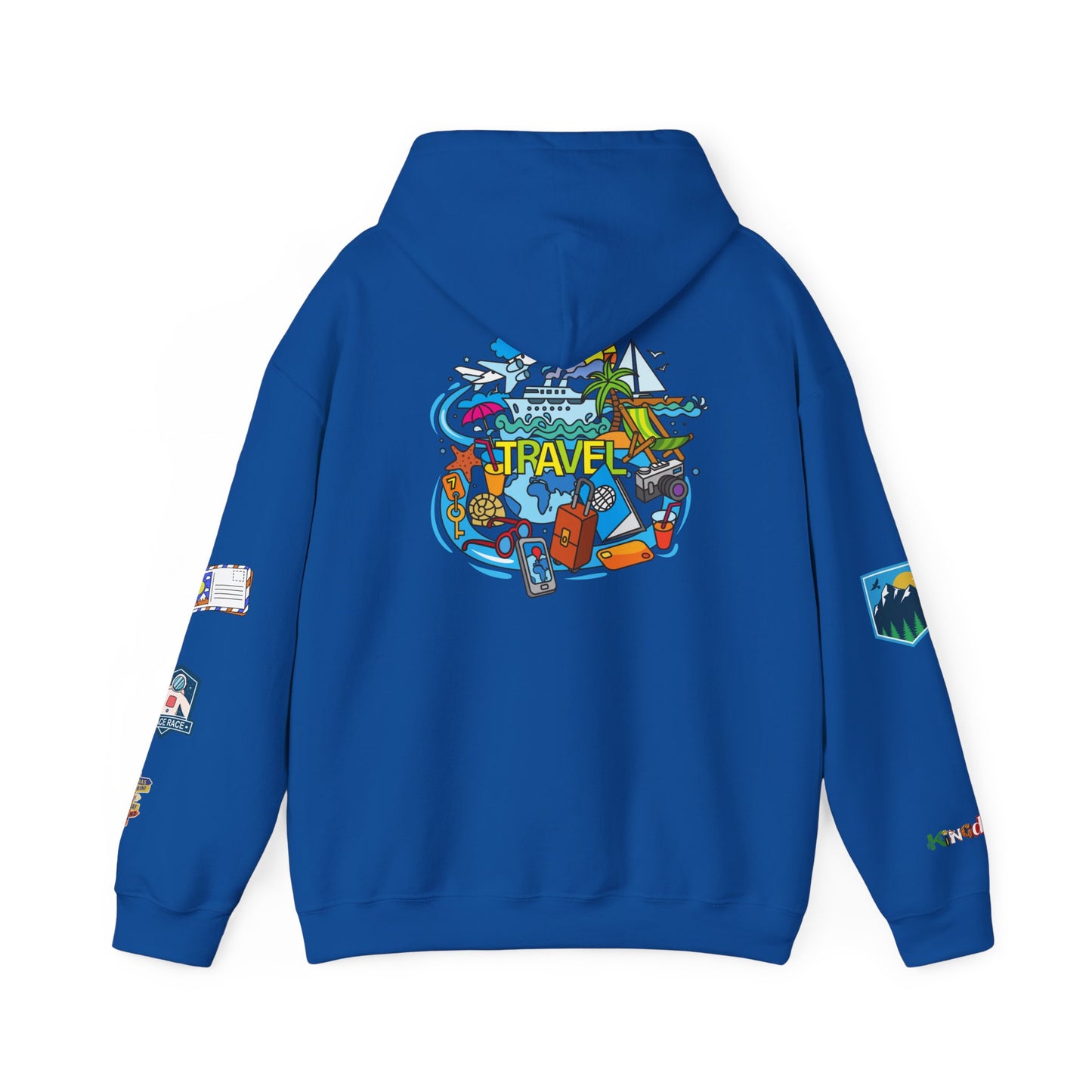 Travel Enthusiast Unisex Hoodie, Vacation Mode Travel Lover Pullover