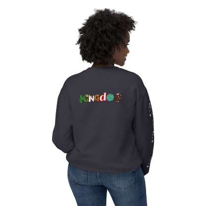 Galaxy Art Unisex Sweatshirt, Handcrafted Space Design