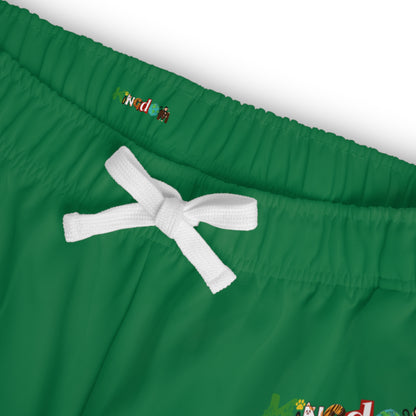 Unisex Adventure-Inspired Athletic Shorts, Casual Gym Wear, Perfect for Summer Activities