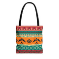 Southwestern Pattern Tote Bag - Native-Inspired Aztec Eagle Print Printify