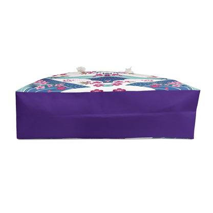 Stylish Floral Weekender Bag, Travel Tote, Floral Travel Bag