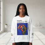 Afro Art Unisex Lightweight Crewneck Sweatshirt Printify