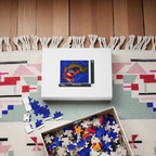 Artistic African Abstract Landscape Puzzle - Unique Design, Multiple Sizes Printify