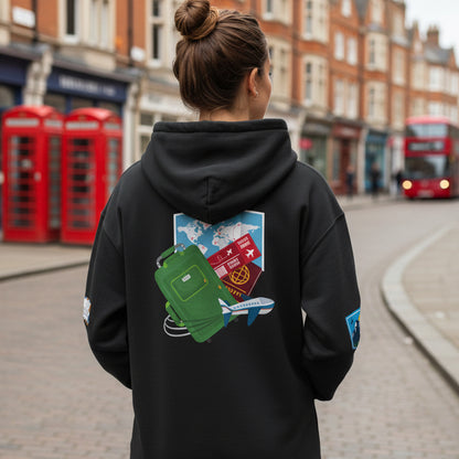 Vacation Mode Graphic Unisex Hoodie, Wanderlust Gift, Adventure Clothing, Travel Lover Pullover