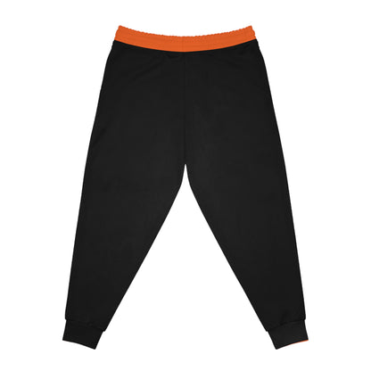 Graphic Travel-Inspired Athletic Joggers, Unisex Workout Pants