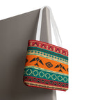 Southwestern Pattern Tote Bag - Native-Inspired Aztec Eagle Print Printify