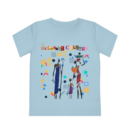 Afro Music Art Kids T-Shirt, Handcrafted Tee for Children, Kid's Graphic Tee