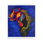 Artistic African Abstract Landscape Puzzle - Unique Design, Multiple Sizes Printify