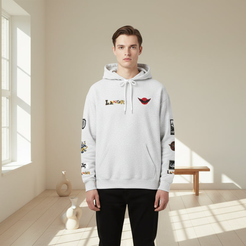 Medieval Themed Hoodie, Knights and Dragon Fans, Unisex Sweatshirt, Cosplay Costume Printify