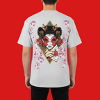 Geisha Geometric Graphic Essential Cotton Unisex T-Shirt ODMPOD