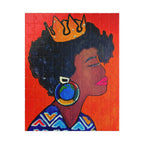 Queen's Crown Puzzle - Multiple Sizes (pieces) - Empowering Art for All Ages Printify