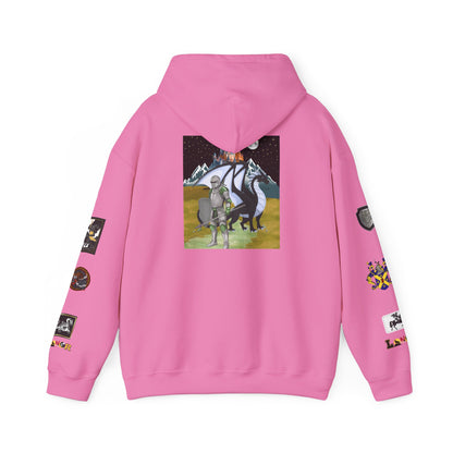 Medieval Themed Hoodie, Knights and Dragon Fans, Unisex Sweatshirt, Cosplay Costume