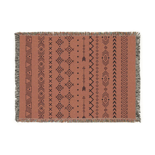 Cozy Woven Blanket - Bohemian Home Decor, Throw Blanket for Warmth and Style
