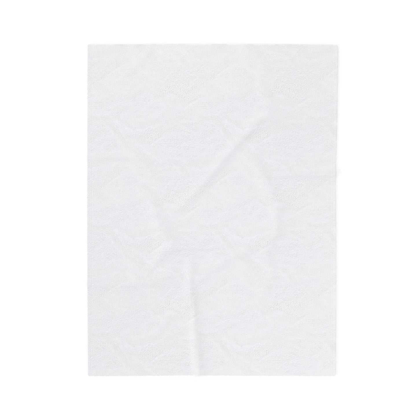 Floral Japanese Circle Velveteen Plush Blanket — Soft Retro Blossom Throw