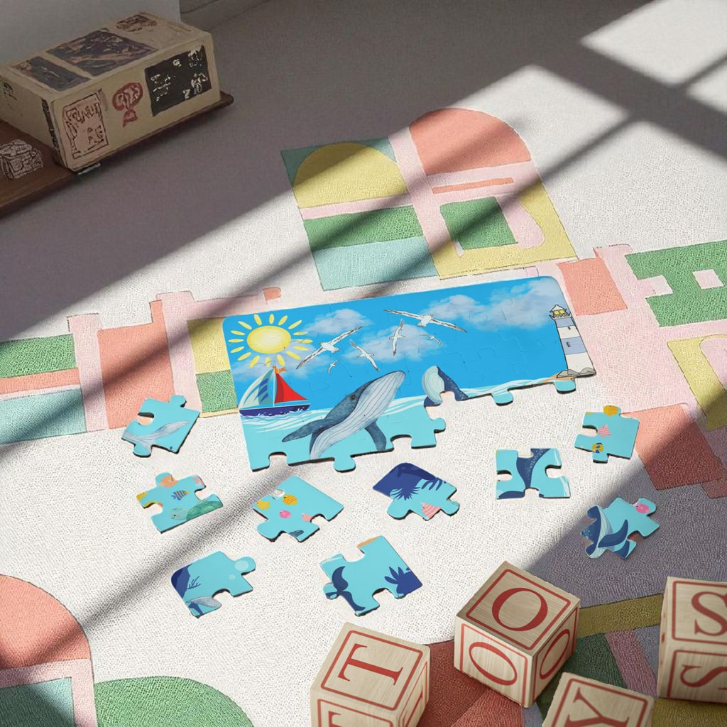 Ocean Adventure Kids' Puzzle - 30-Piece Printify