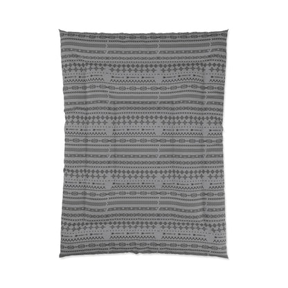 Bohemian Geometric Comforter, Cozy Blanket for Home Decor, Boho Style Bedding