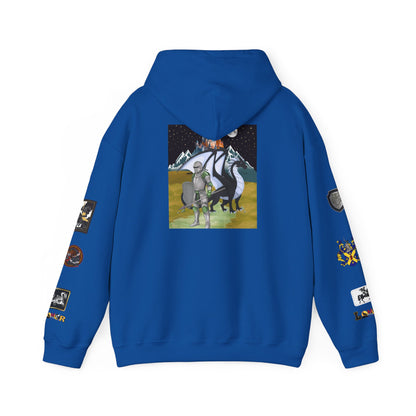 Medieval Themed Hoodie, Knights and Dragon Fans, Unisex Sweatshirt, Cosplay Costume