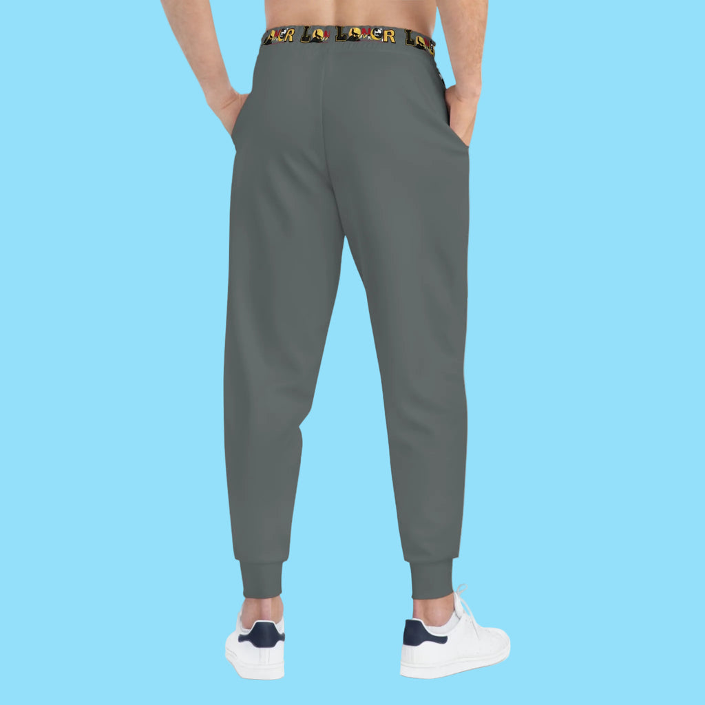 Graphic Monsters Joggers for Men & Women – Unisex Fit, Artistic Cartoon Print Printify