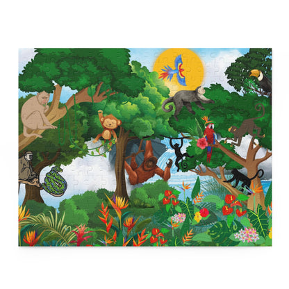 Nature-Themed Puzzle (120/252/500-Piece) – Fun for All Ages!