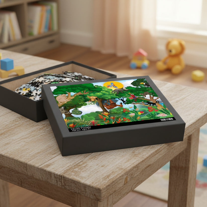 Nature-Themed Puzzle (120/252/500-Piece) – Fun for All Ages! Printify