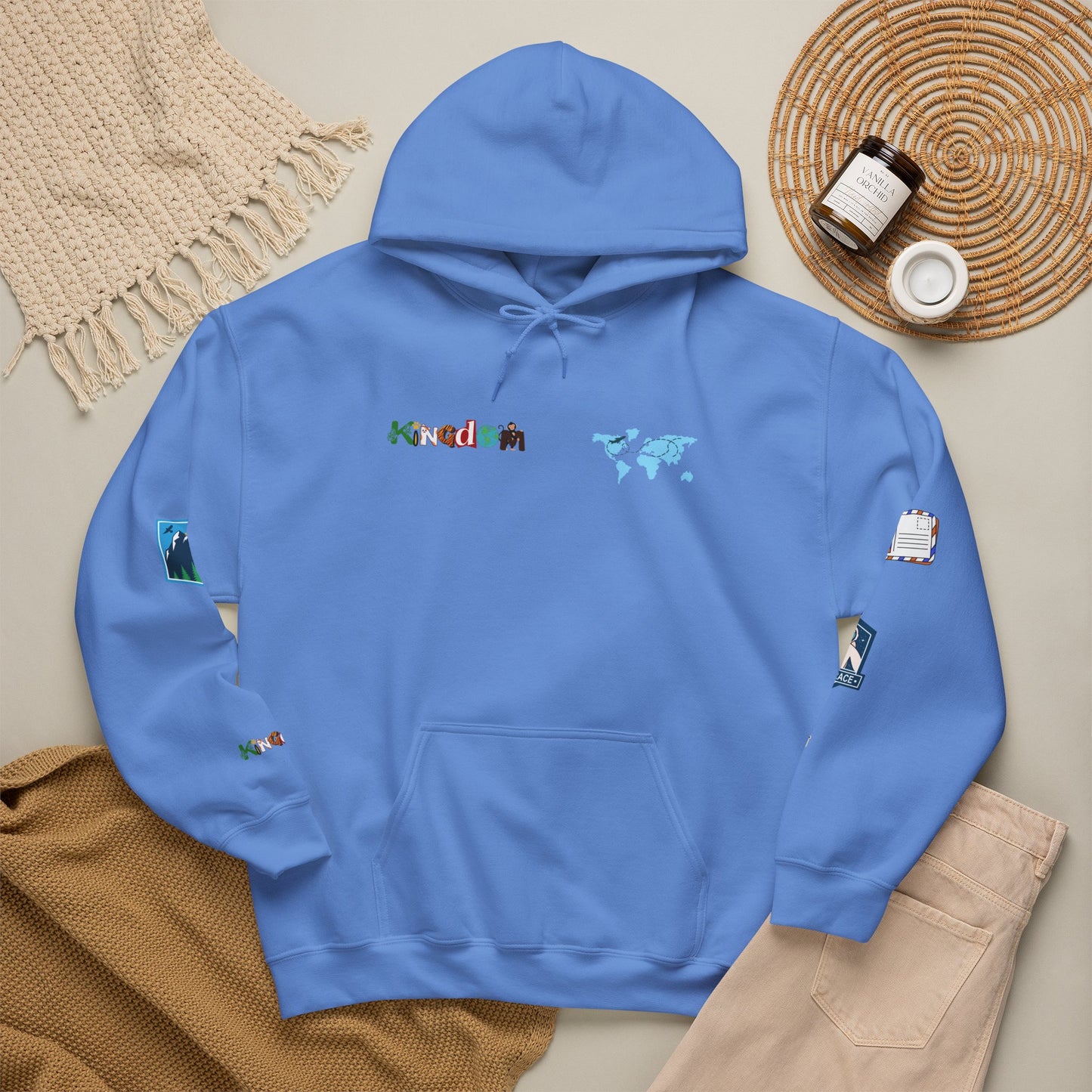 Travel Enthusiast Unisex Hoodie, Vacation Mode Travel Lover Pullover