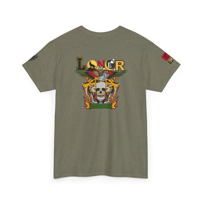 Tiger Skull Graphic Tee, Wild Animal Print Shirt for Men and Women, Alternative Art