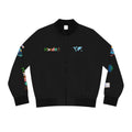 Explorer Themed Graphic Women's Bomber Jacket - Travel Enthusiast Vacation Mode Printify