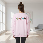 Panda Kingdom Crewneck Sweatshirt — Scenic Bamboo Forest Graphic Printify